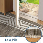 GarveeHome Washable Hallway Rug 2x6 Narrow Modern Bordered Floor Runner - Image 5