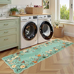 Rugflix 2x6 Runner Rug for Hallway, Washable Kitchen Runner Non Slip, Soft Low - Image 4