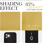 NICETOWN Yellow Blackout Drapes - Image 3