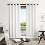 Deconovo Room Darkening Curtains, Thermal Insulated & Noise Reducing Drapes - Image 2