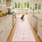 Area Rugs 3'x10' Runner Rug Non Slip Washable by RELEANY