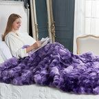 Cozy Bliss Faux Fur Throw Blanket - Image 3