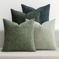 MIULEE Pack of 4 Couch Throw Pillow Covers 18x18 Inch Green Forest Soft by MIULEE