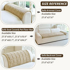 Couch Covers for Dogs Washable, Non Slip Couch Covers for Loveseat Sofa Pet - Image 4