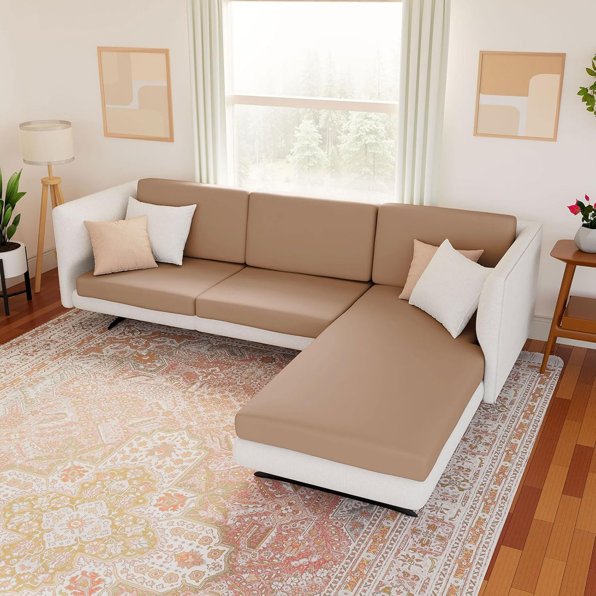 Waterproof Couch Cushion Covers, Stretch Sofa Seat Slipcovers