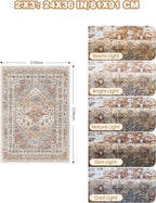Entryway Rug - 2x3 Washable Rug Runner - Image 2