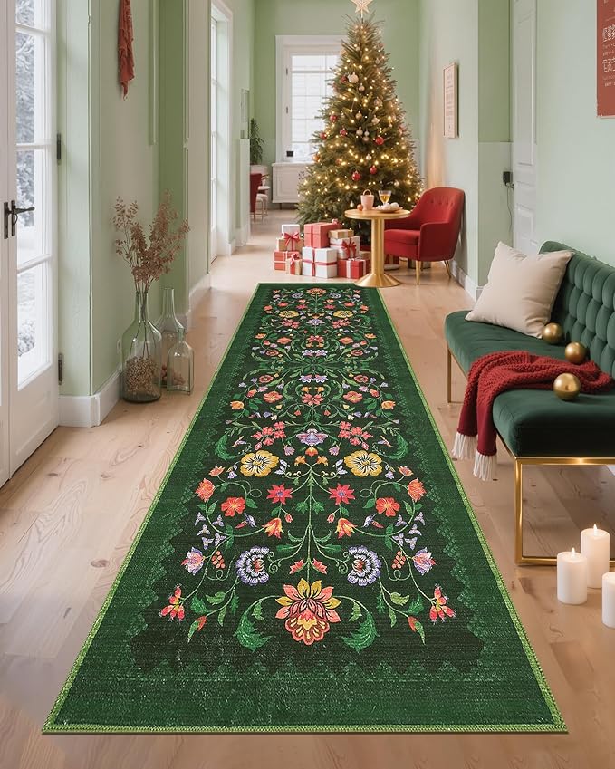 Protea Floral Rug 2.5x8 Runners - Image 4