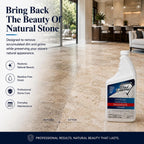 Stone & Tile Intensive Cleaner for Travertine & Natural Stone, 1-Quart