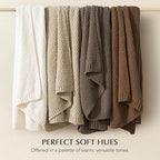 EVERGRACEHOME Chunky Chenille Knit Throw Blanket - Image 7
