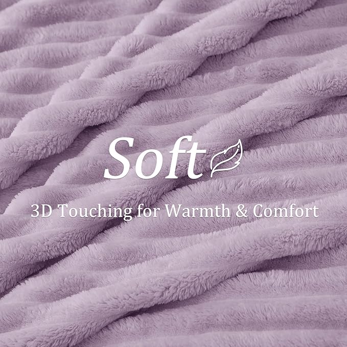 BEDELITE Twin Blanket for Couch & Bed, 300GSM Soft & Warm Fleece Blanket - Image 4