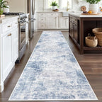 IOHOUZE Abstract Runner Rug 3x12 Ft Washable Runners - Image 2