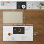 YDKGL 3x5 ft Area Rug Entryway Runner Rug Non Slip Washable, Boho Woven Kitchen - Image 2