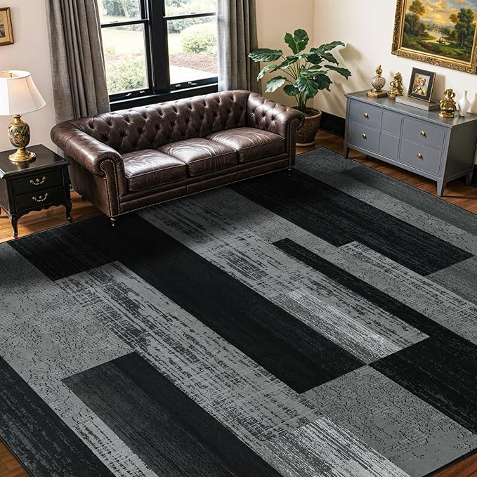 LIANLAM 9x12 Washable Area Rugs by LIANLAM