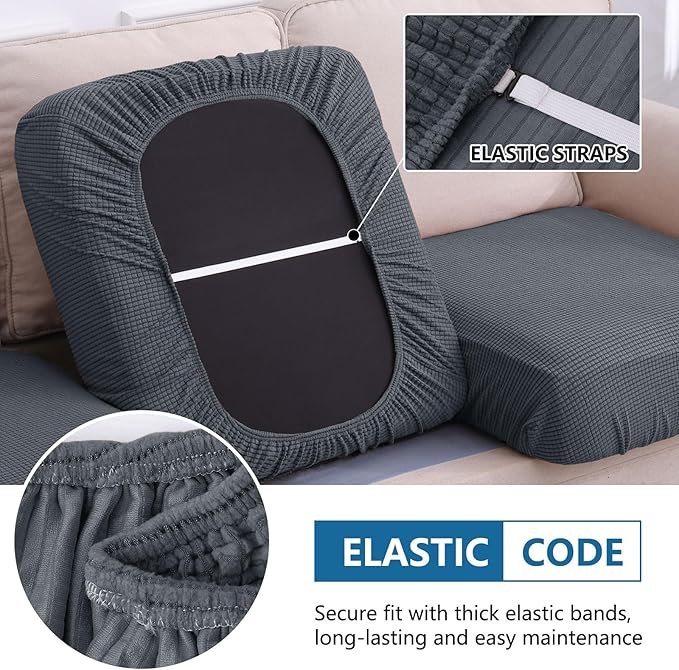 hyha Waterproof Couch Cushion Covers - Image 5
