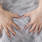 Faux Fur Rug Sofa Chairs Cover, 2X3 Shaggy Furry Rugs - Image 8