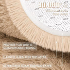 OLANLY 8x9 Machine Washable Large Area Rugs - Image 8