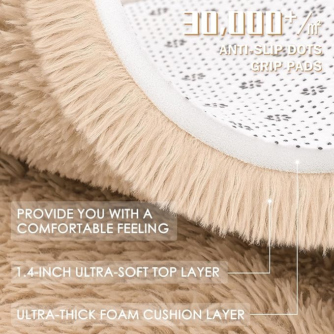 OLANLY 5x10 Machine Washable Large Area Rugs - Image 8
