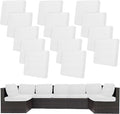 14Pcs Stretch Patio Cushion Covers, Outdoor Couch Covers Replacement, Outdoor by BIETYONE