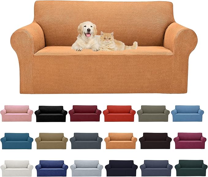 Cupuamon 2026 New Stretch Loveseat Sofa Slipcovers Couch Cover by Cupuamon