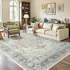 Lofus 6x9 Area Rugs for Living Room, Machine Washable Non-Slip Area Rug - Image 2