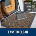 OLANLY Front Door Mat Indoor Outdoor Entrance, Waterproof All-Season, - Image 6