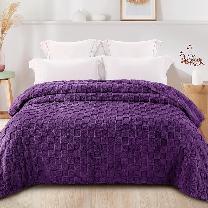 Exclusivo Mezcla Twin Size Flannel Fleece Blanket, Super Soft and Warm - Image 3