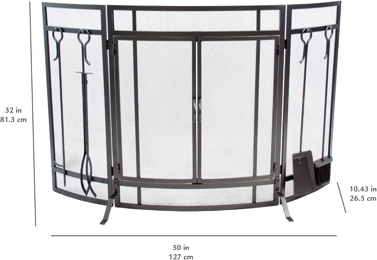 Curved Screen with Tools