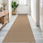 KOZYFLY Runners for Hallways 2.6x8 ft Washable Kitchen Runner Non Slip Rubber by KOZYFLY