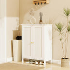 Bathroom Storage Cabinet with Doors, Freestanding Storage Cabinet