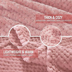 Exclusivo Mezcla Fleece Throw Blanket Extra Large, Super Soft and Warm Blankets - Image 5