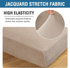 H.VERSAILTEX Super Stretch Individual Seat Sofa Covers Couch Slipcover Sets - Image 4