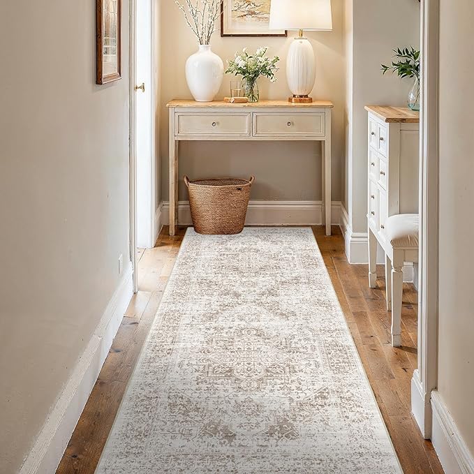 3x6 Washable Hallway Runner Rug by EISUROM