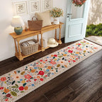 Rugcomf Runners for Hallways Kitchen Runner Rug Non Slip 2'x 10' Long Washable - Image 3
