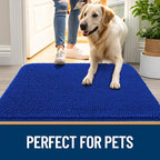 OLANLY Dog Door Mat for Muddy Paws 47x32, Absorbs Moisture and Dirt, Absorbent - Image 6