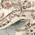 Yamaziot Washable Runner Rug 2x12 – Floral Non Slip Boho Hallway Runner Rug - Image 4