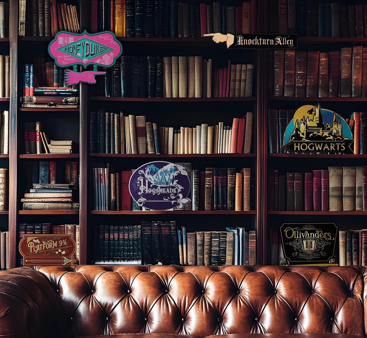 ConQuest Harry Potter Wizarding World Directional Sign Set