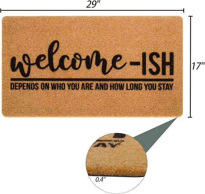 Eohak Welcome-Ish Front Door Mat - Image 3
