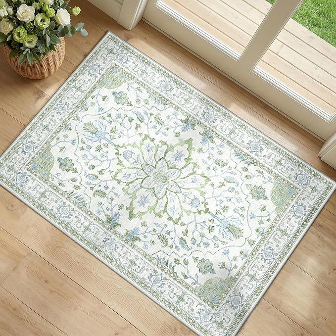 Area Rugs 2'x3' Kitchen Rugs Entry Rug Small Rugs by RELEANY