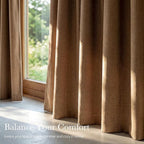 NICETOWN 100% Absolutely Blackout Linen Curtains - Image 6