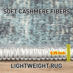 4x6 Area Rugs Washable Rug: Modern Abstract Living Room Rug Soft Anti-Skid Thin - Image 6
