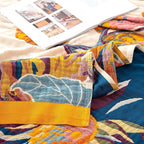 MSGKV Boho Throw Blanket for Couch and Sofa 50"x60" Cotton Throw Cover for - Image 7