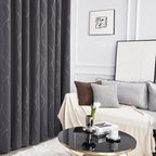 Deconovo Gray Curtains for Living Room, Protect Pravicy Thermal Insulated - Image 9