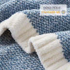 Snuggle Sac Heather Blue Throw Blanket - Image 6