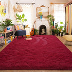 Amearea Shag Fluffy Area Rug for Bedroom Girls Living Room, Extra Soft and - Image 5