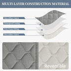 ISSUNTEX Double Protection 100% Waterproof Sofa Covers - Image 4