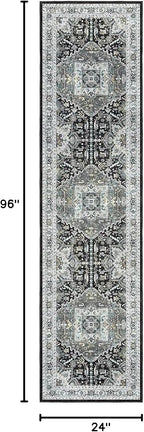 Madane Washable Runner Rug 2x8, Runners - Image 2