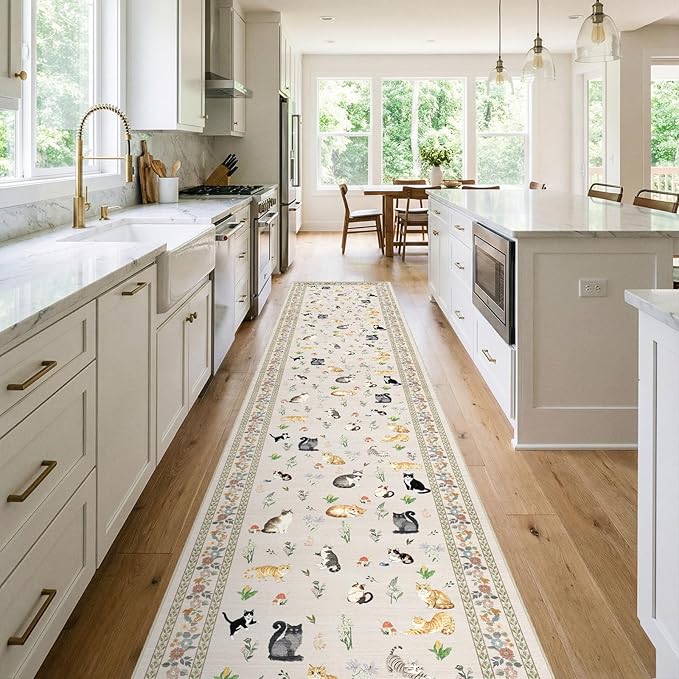 2x12 Washable Hallway Runner Rug - Image 3