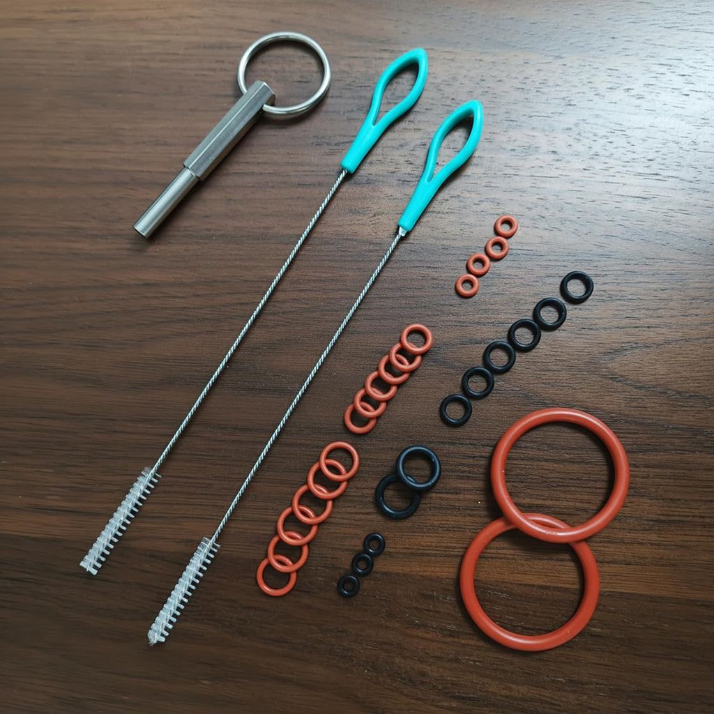 O-Ring Gasket Seal & Brew Valve Tool Set, Security Oval Head Key