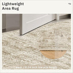 Runner Rug 2'6" x 14' Washable Non-Slip Runner Rugs - Image 7
