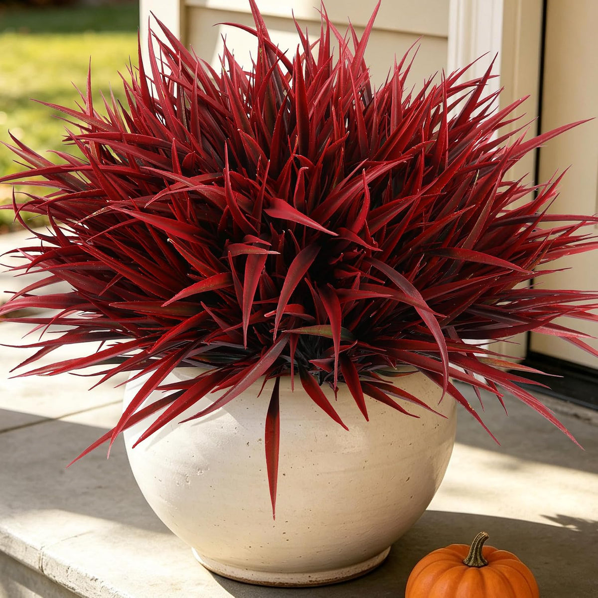 Fake Plants with Artificial Lavender Flower for Outdoor Porch Fall Decor